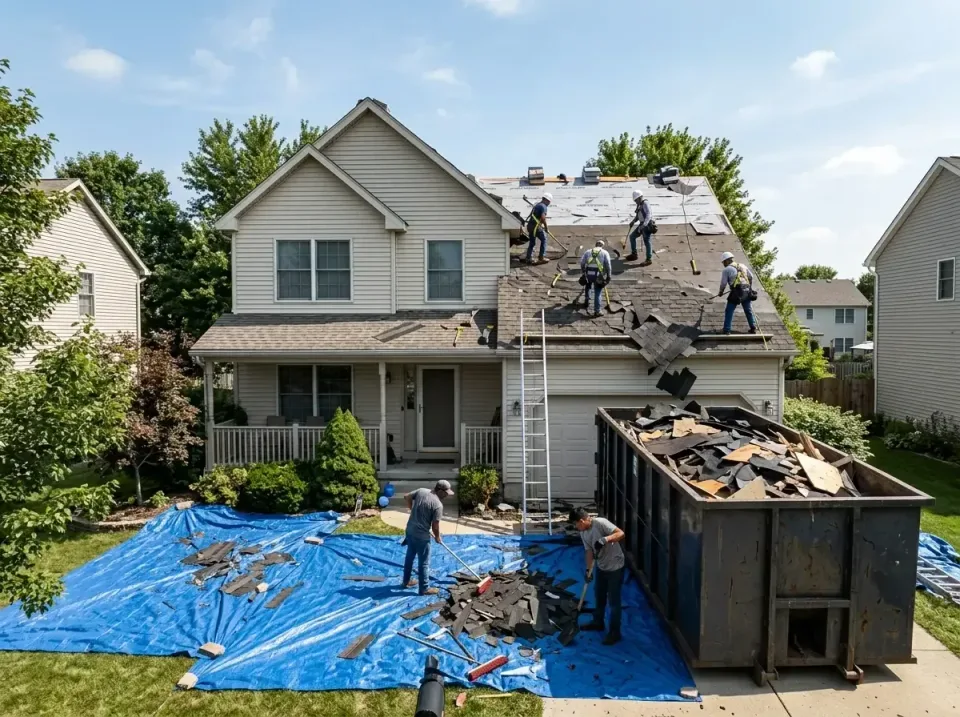 roof-replacement-debris-remova-004 — frequently asked questions, Cheapest Dumpster Rentals in Daytona Beach, FL